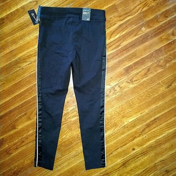 INC International Concepts Pants Womens Size 4 Petite Skinny Leg Stripe … - Picture 3 of 8